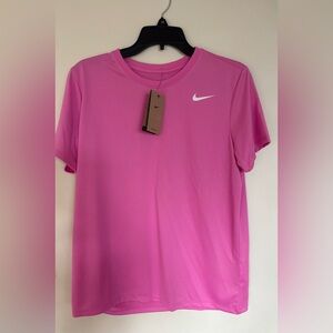 Nike Bubblegum Pink Athletic Tee Dri-Fit